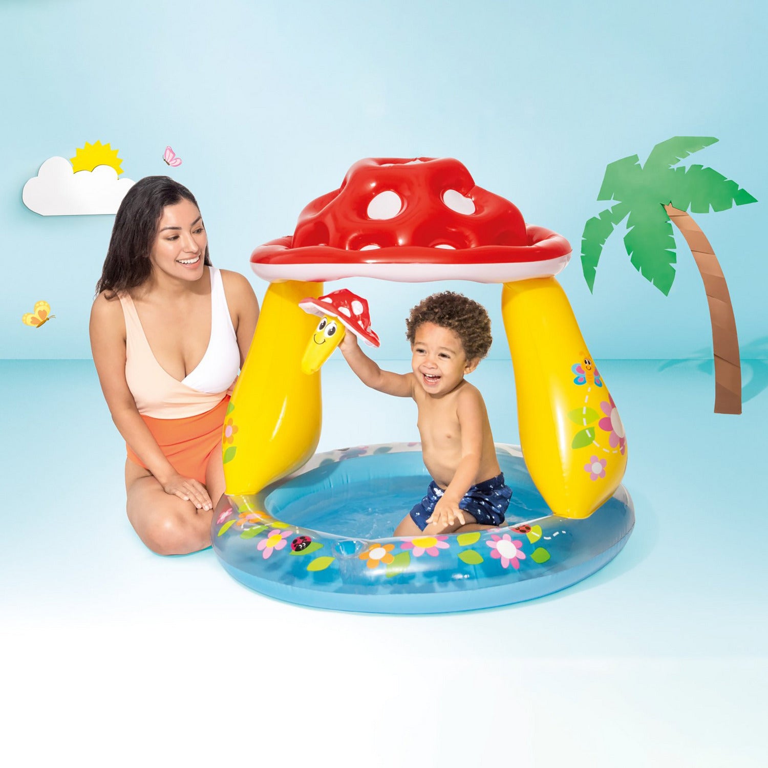 INTEX - Piscina Baby Fungo - h102 cm diametro 89 cm
